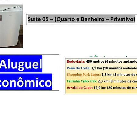 Cabo Frio - Suites - Jardim Flamboyant - Aluguel Economico Exterior photo