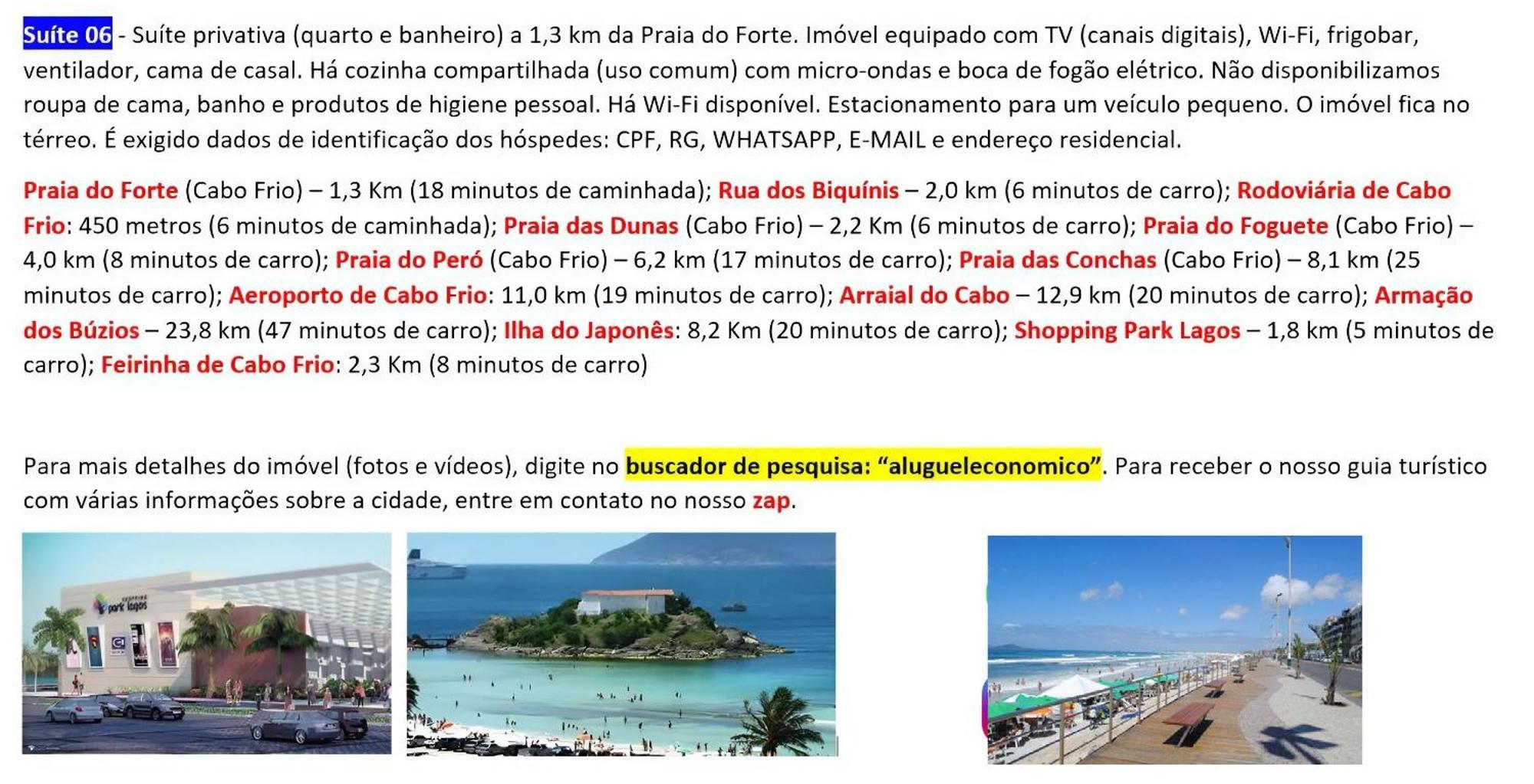 Cabo Frio - Suites - Jardim Flamboyant - Aluguel Economico Exterior photo